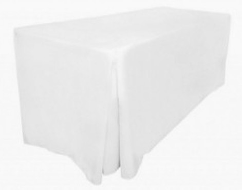 6 foot banquet table with cover 1800 by 750
