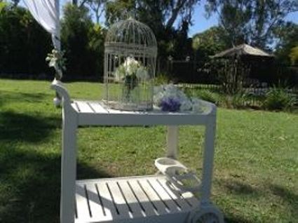 birdcage and trolley