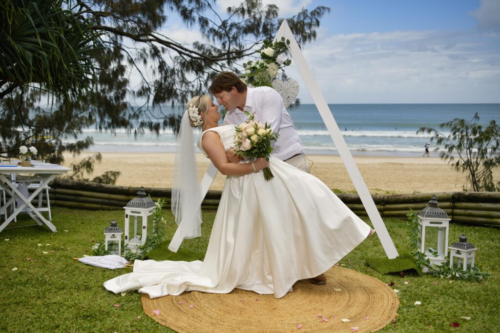 Wedding elopement sunshine coast