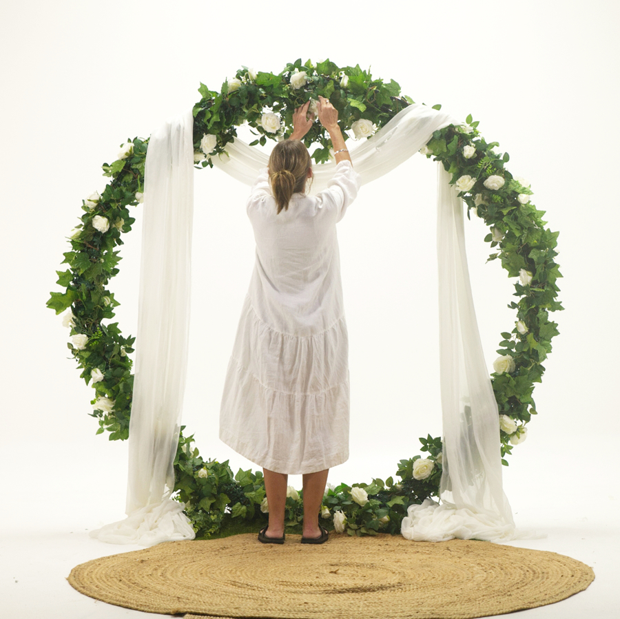 wedding arbor circle